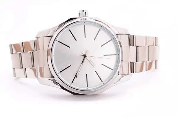 Wristwatch White Background — Stock Photo, Image
