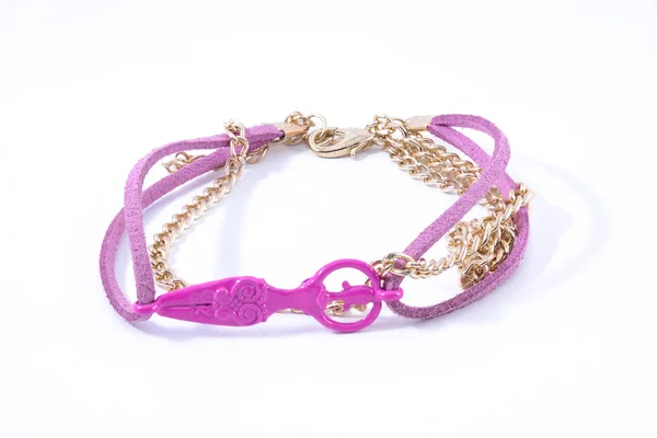 Pulsera Aislada Blanco — Foto de Stock