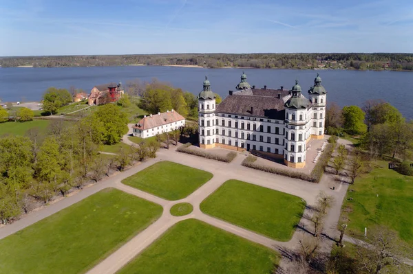 Skokloster Schweden Mai 2018 Luftaufnahme Des Skoklosters Aus Dem Jahrhundert — Stockfoto