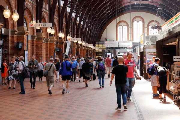 Kopenhagen Dänemark Juni 2018 Innenraum Der Wartehalle Kopenhagener Hauptbahnhof — Stockfoto