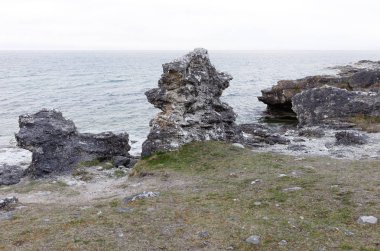 Folhammar İsveç Gotland il içinde bulunan deniz yığınları