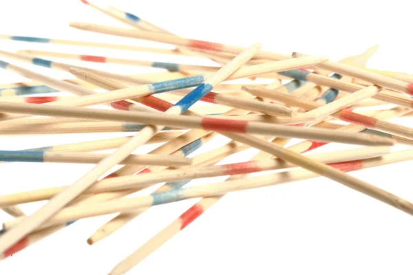 Mikado Sticks White — Stock Photo, Image