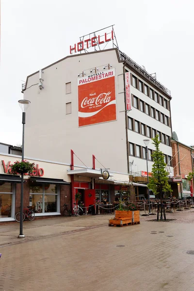 Kemi Finland June 2018 Exterial View Hotel Palomestari Building Downtown — Stock Photo, Image