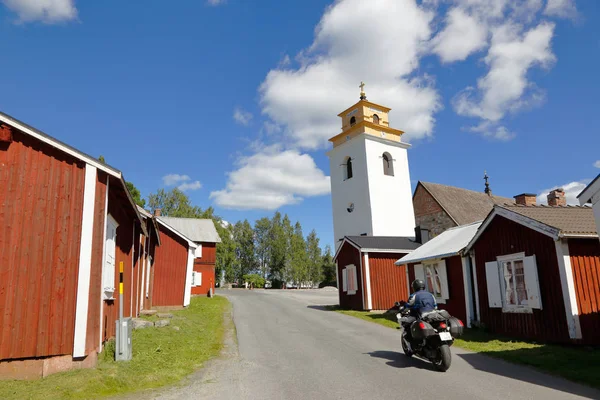 Kirchenstadt Gammelstad — Stockfoto