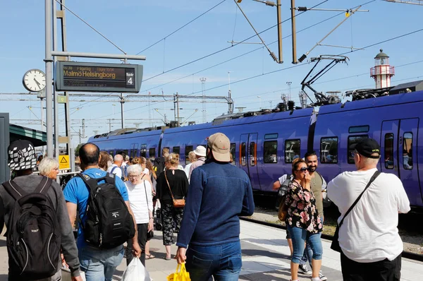 Ystads järnvägsstation — Stockfoto