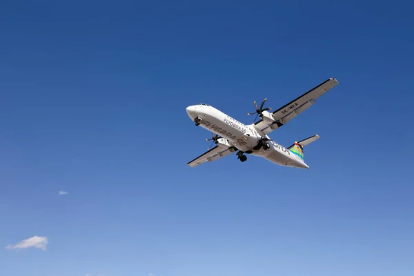 Браафіни регіональні авіалінії ATR 72-600 — стокове фото