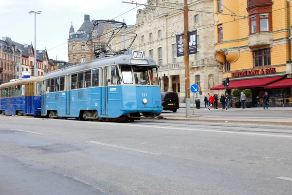 Vintage tramvay — Stok fotoğraf