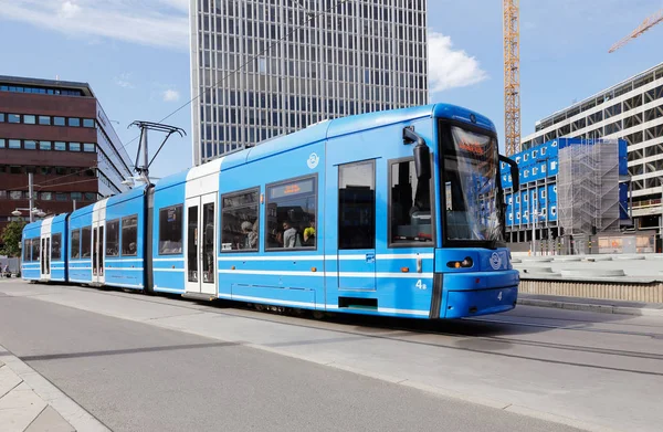 Стокгольмский трамвай — стоковое фото
