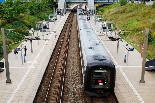 Orestad järnvägsstation — Stockfoto