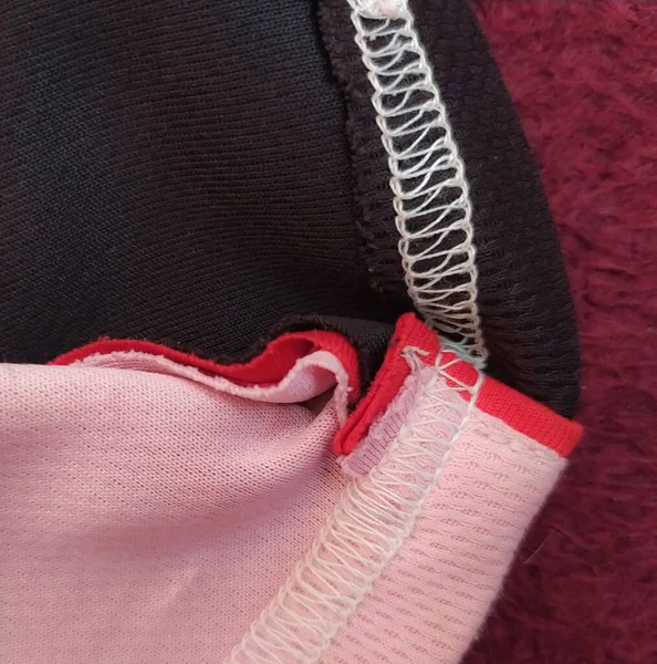 Kumaş kumaş üzerinde dikiş deseni