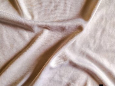 Zarif katlanmış yumuşak kumaş deseni