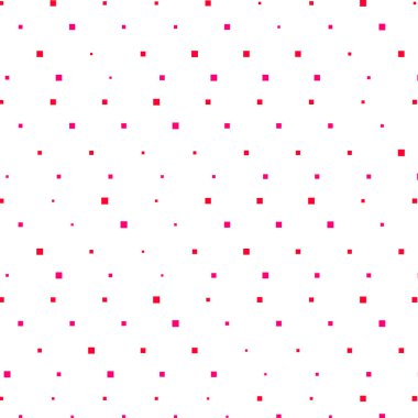 Beyaz bir arka plan üzerinde kırmızı ve mor kareler. Vektör çizim.