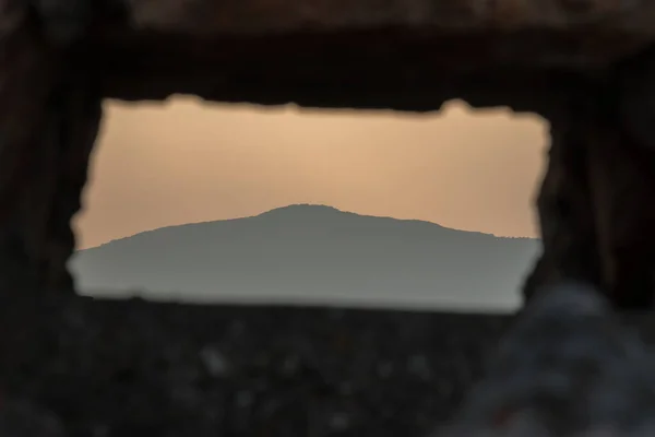 Ein Intimer Blick Auf Einen Hügel Nahe Der Küste Galicien — Stockfoto