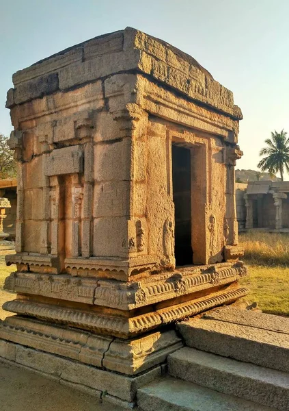 Achyuta Raya Temple Ruins Hampi Karnataka India Ancient Sacred Archaeological — Stock Photo, Image