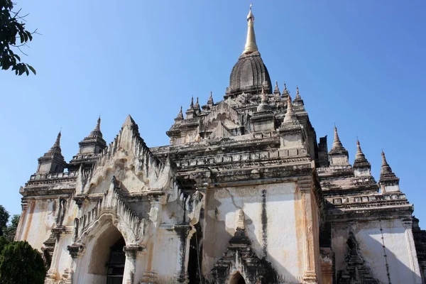 Красивый Вид Храм Ананды Багане Мьянма — стоковое фото