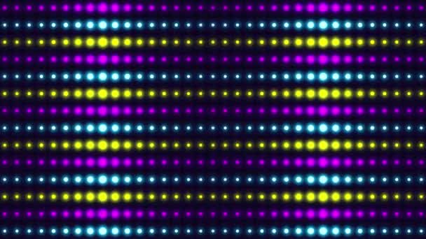 Lerin Modası Geçmiş Neon Dalga Deseni Eğlenceli Bir Parti Aile — Stok video