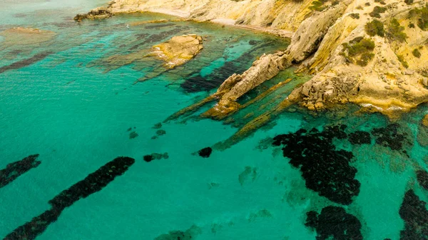 Vista Aérea Costa Mallorca España — Foto de Stock