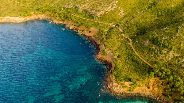 Letecký Pohled Severní Pobřeží Mallorky Španělsko — Stock fotografie