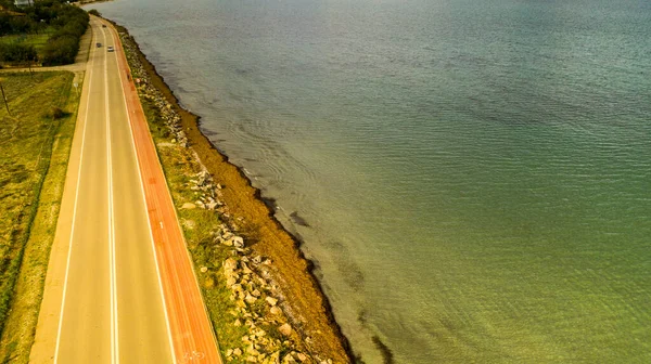 Vista Aérea Bahía Pollenca Mallorca España — Foto de Stock