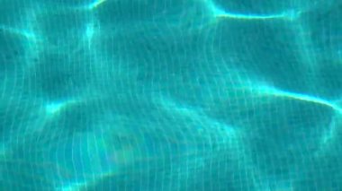 Havuz su arka plan döngüsü. Yüzme Havuzu su arka plan.