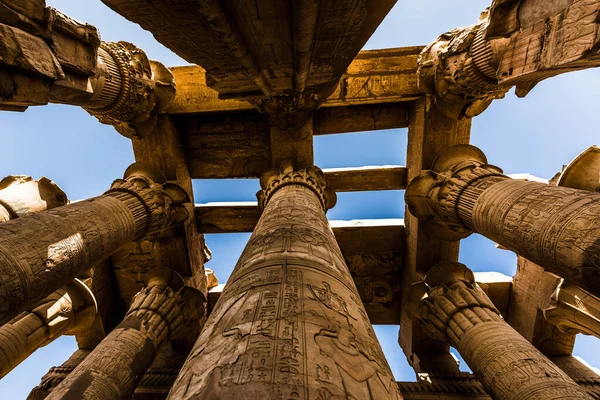 Mısır Nil Com Ombo Tapınağı. Nil Com Ombo Tapınağı. Horus ve Sobek tanrıları, Mısır Tanrıları.