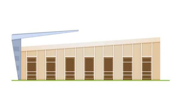 Estadio deportivo para el fútbol y los Juegos Olímpicos, arena deportiva . — Vector de stock