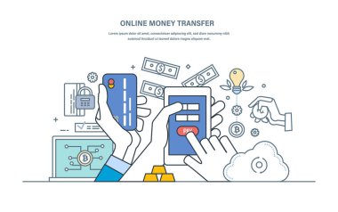 Online para transferi, işlem güvenliği, ekonomik ilişkiler, mevduat garantisi.