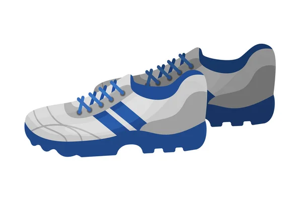 Chaussures de sport et d'entraînement pour hommes pour cricket . — Image vectorielle