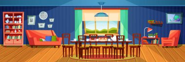 İç döşemeli mobilya, aksesuar ile rahat yaz yaşam odası.