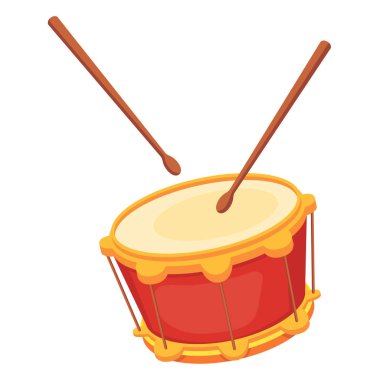 Chopsticks ile güzel ahşap perküsyon müzik enstrüman-Drum.