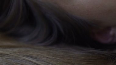 Kadın yalan rahat, kadın sorunları, depresyon, sakin zen erkek, pan sahip yavaş