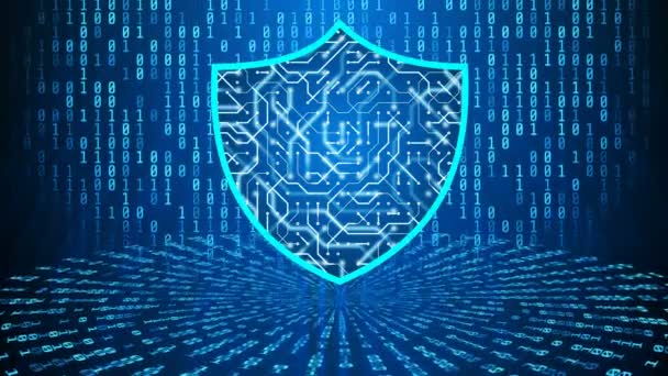 保护网络防护，针对恶意应用和程序的数字防御 — 图库视频影像