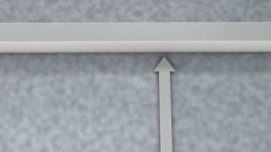 Üst görünüm lideri ok duvardan kırılır, daha güçlü daha hızlı rakip yarışı kazanır
