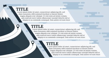 Zirveye giden dağ bilgi yolu