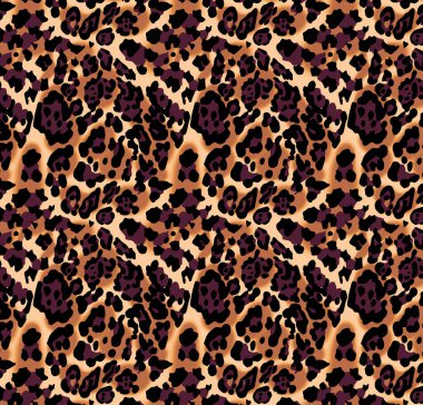 Leopar desen tasarımı, resimleme arkaplanı