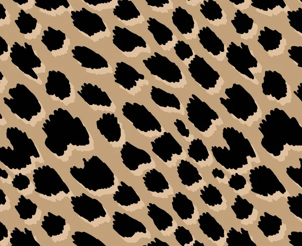 Diseño Patrón Leopardo Fondo Ilustración —  Fotos de Stock
