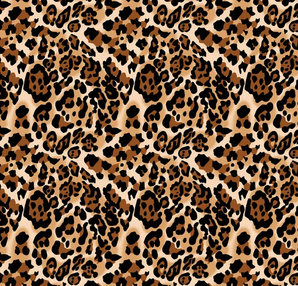 Leopard Mönster Design Illustration Bakgrund — Stockfoto