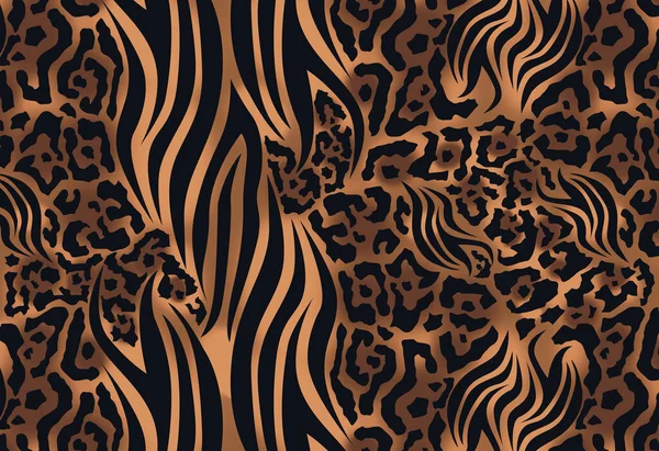 Leopard Zebra Žirafa Vzor Design Ilustrační Pozadí Gradient Leopard Zebra — Stock fotografie