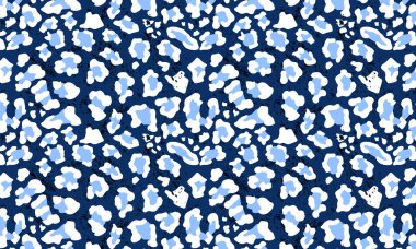 Leopar desen tasarımı, resimleme arkaplanı