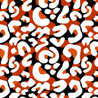 Leopar desen tasarımı, resimleme arkaplanı