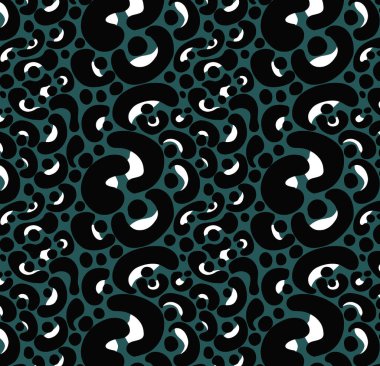 Leopar desen tasarımı, resimleme arkaplanı