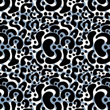 Leopar desen tasarımı, resimleme arkaplanı