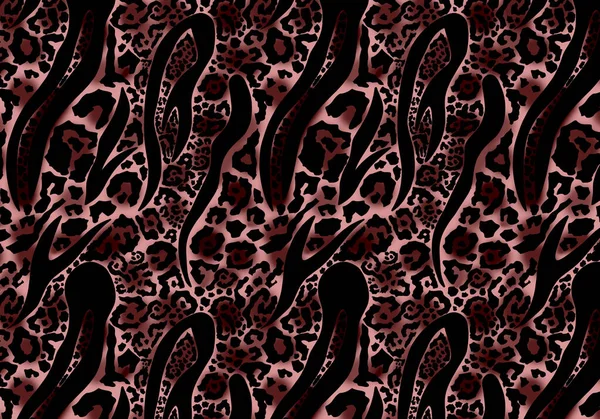 Leopard and zebra pattern design, illustration background, gradient leopard and zebra design pattern