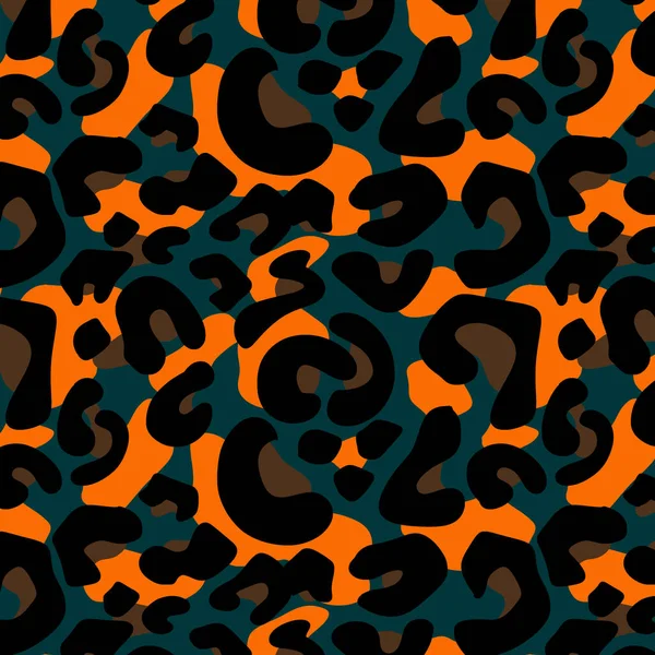 Leopard Pattern Design Illustration Background — Stock Photo, Image