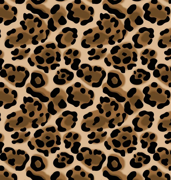 Leopard Mönster Design Illustration Bakgrund — Stockfoto