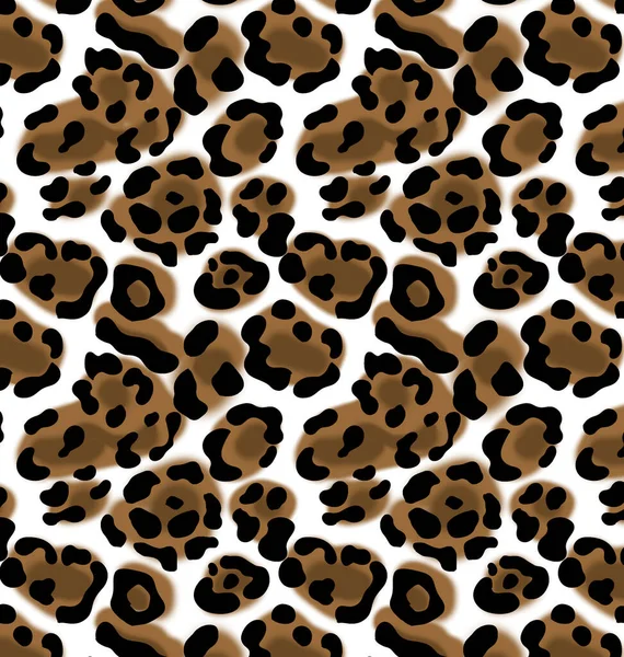 Leopard Mönster Design Illustration Bakgrund — Stockfoto