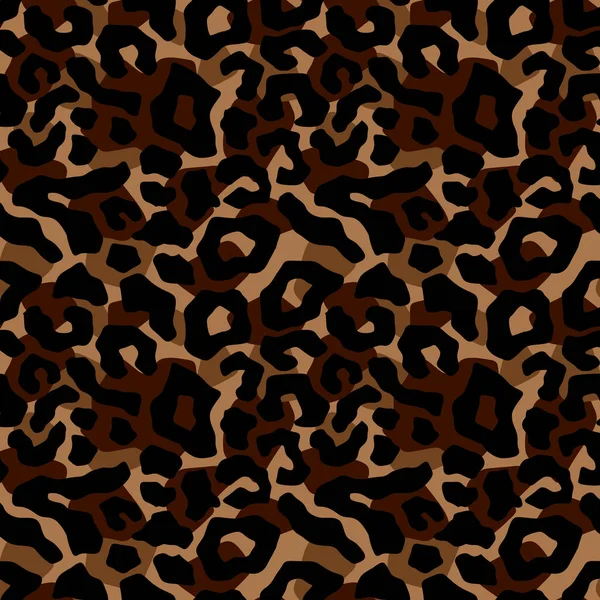 Design Padrão Leopardo Fundo Ilustração — Fotografia de Stock