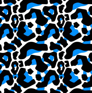 Leopar desen tasarımı, resimleme arkaplanı