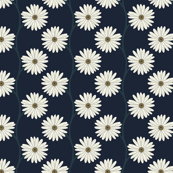 Bezešvé Květinové Vzory Vzor Návrhu Ilustrace Květin — Stock fotografie