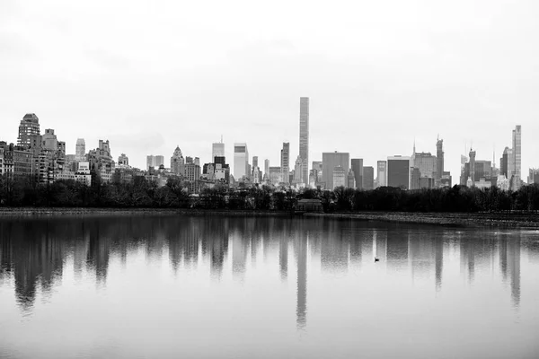 Paesaggio Newyorkese Primo Piano Dell East River — Foto Stock